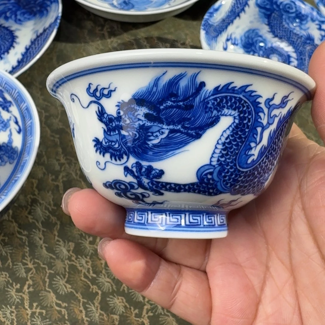 景德镇陶瓷手工手绘单杯