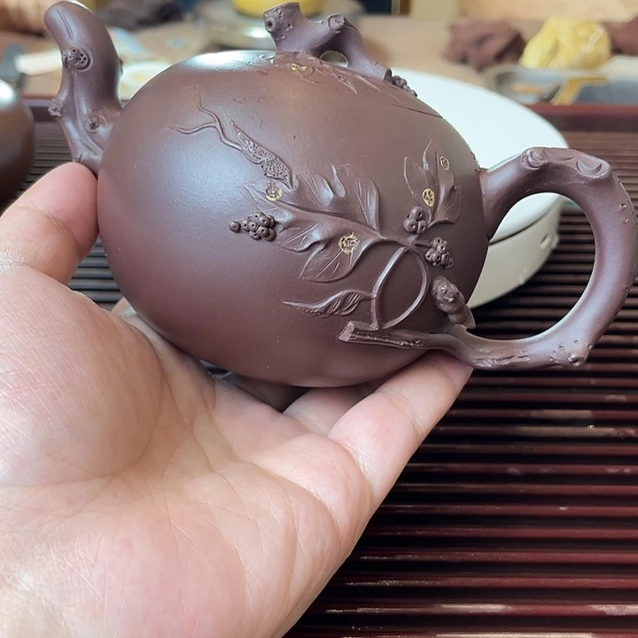 茶壶紫砂地方发光哈哈哈