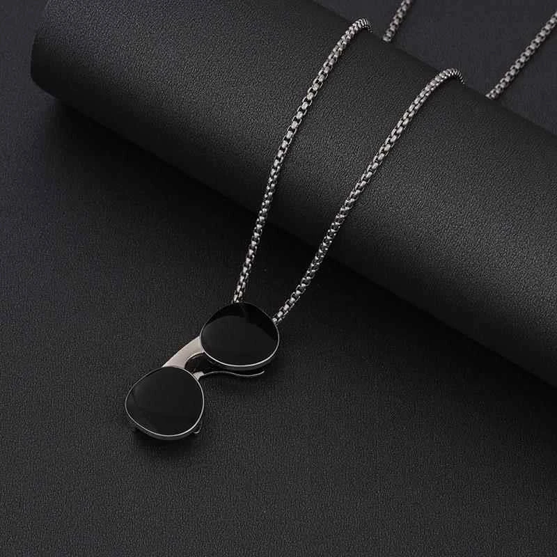 合金吊坠 儿童项链男女童个性嘻哈宝宝潮流街舞挂件链小孩飞机眼