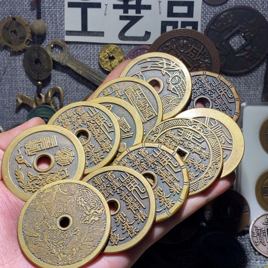 铜工艺品山鬼套11个不同题材