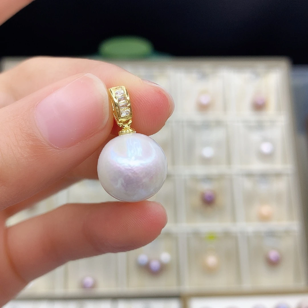 淡水珍珠颈饰合金