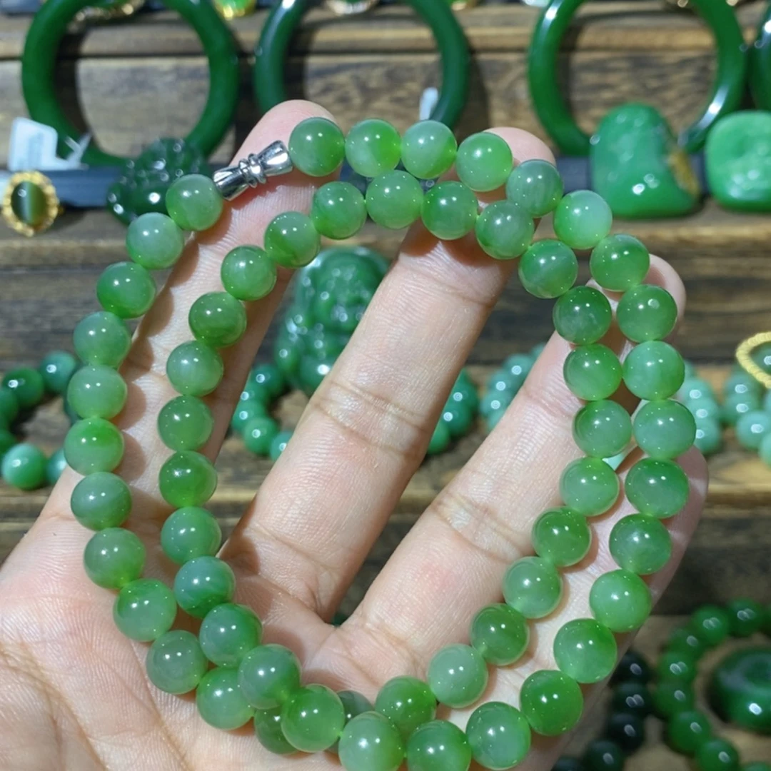 【闪购商品】和田玉未镶嵌吊坠(不含链)巴料妈妈链8