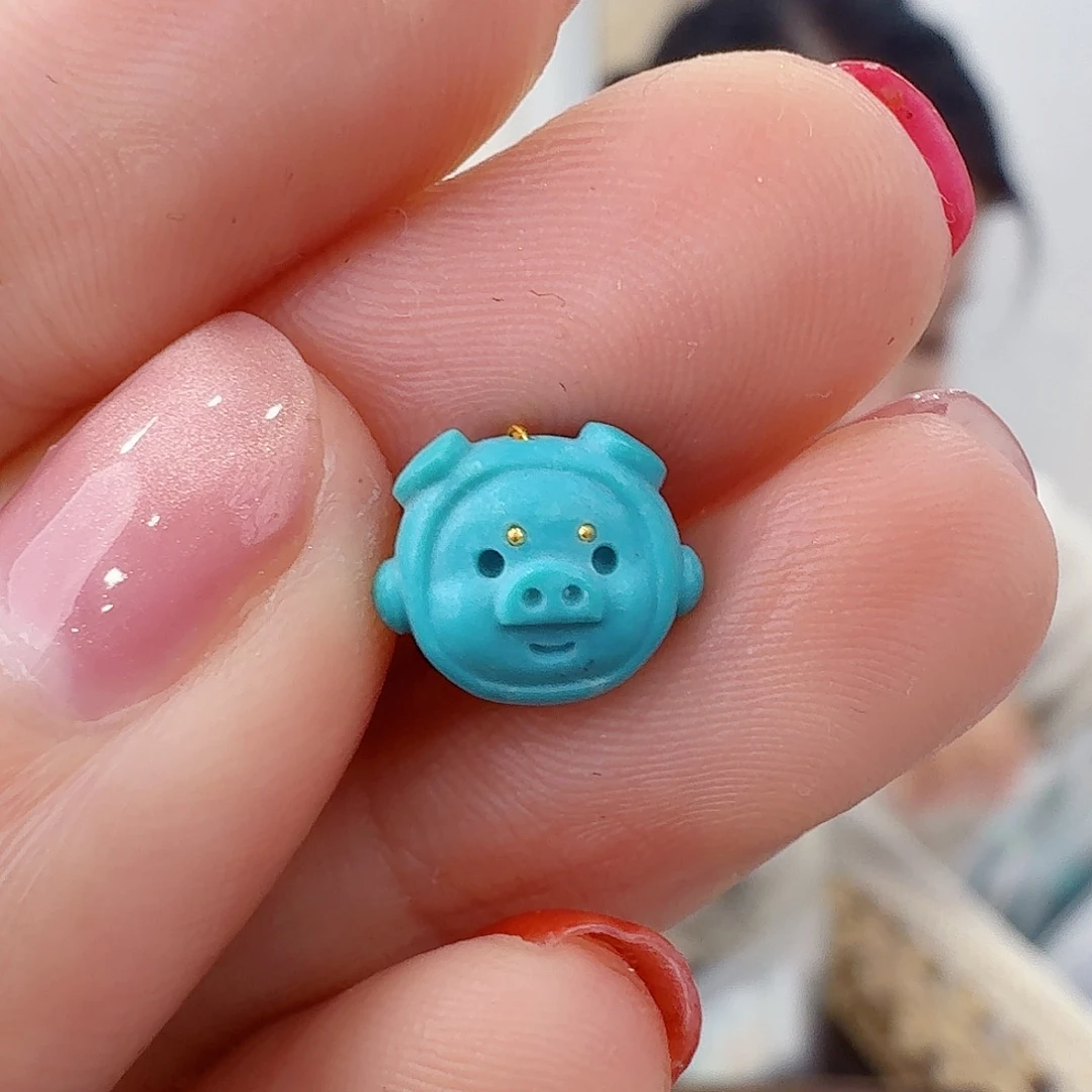 绿松石未镶嵌珠宝奇石