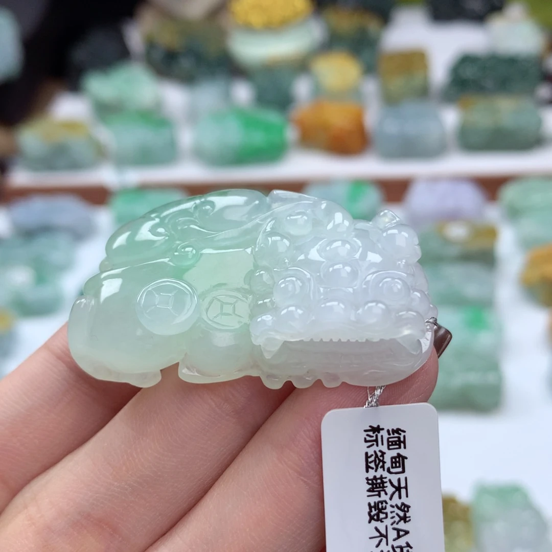 翡翠未镶嵌颈饰翡翠貔貅19