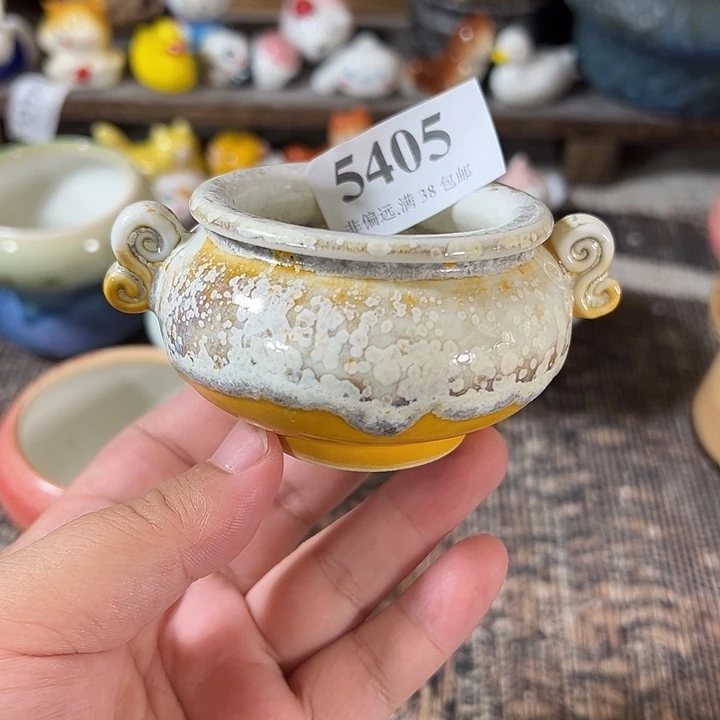 口5 手工花盆满30包邮