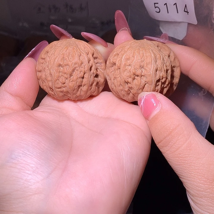 文玩核桃把件铁锤43➕