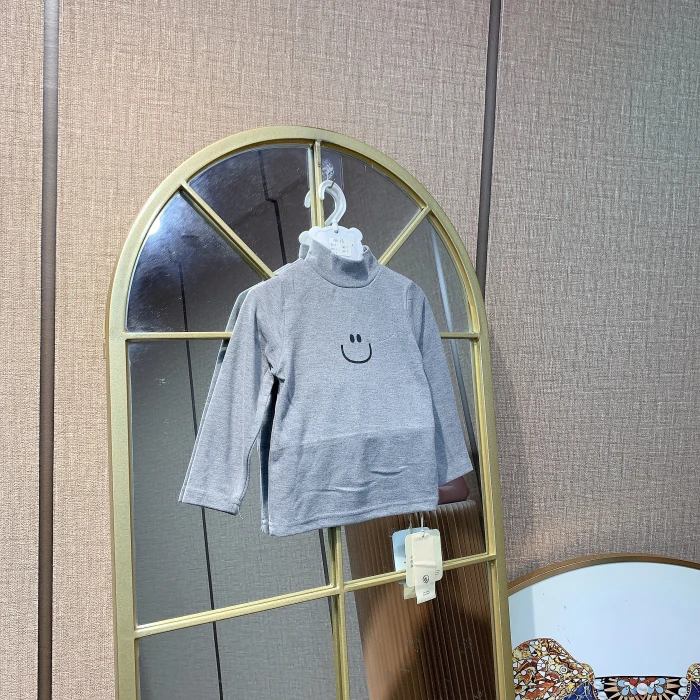 AH292    宝宝灰色打底上衣   秋款