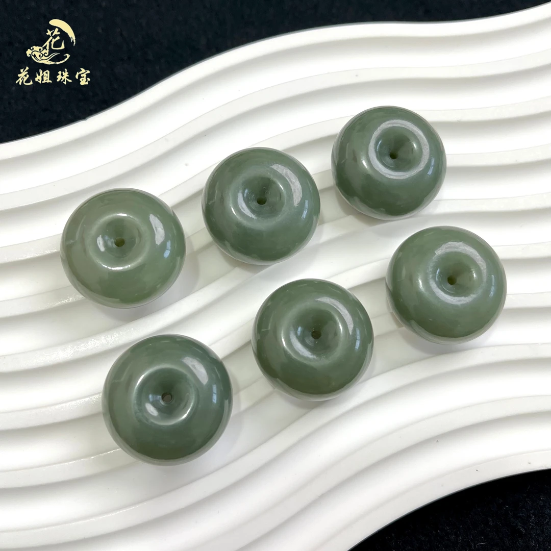 A123天然和田玉平安扣吊坠26*14mm多样性发其一 年货节