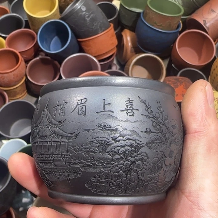茶杯紫砂全手工制作工艺