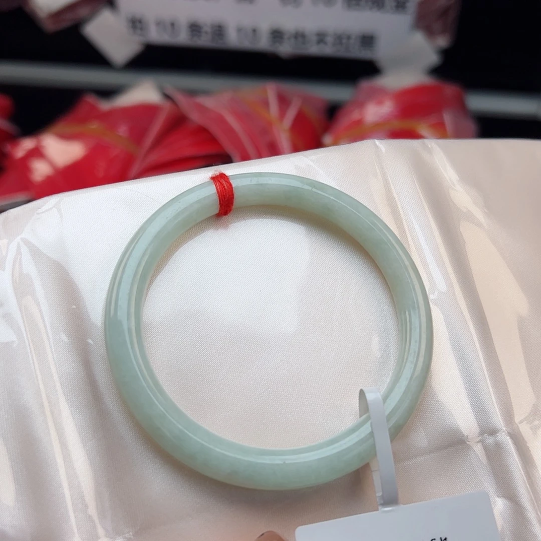 翡翠未镶嵌手镯24号55.1-9022