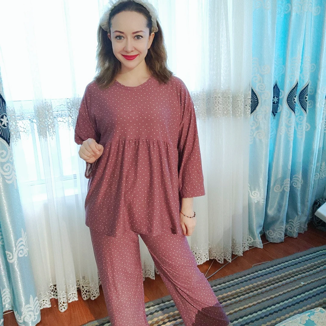 舒适时尚女睡衣套装居家服