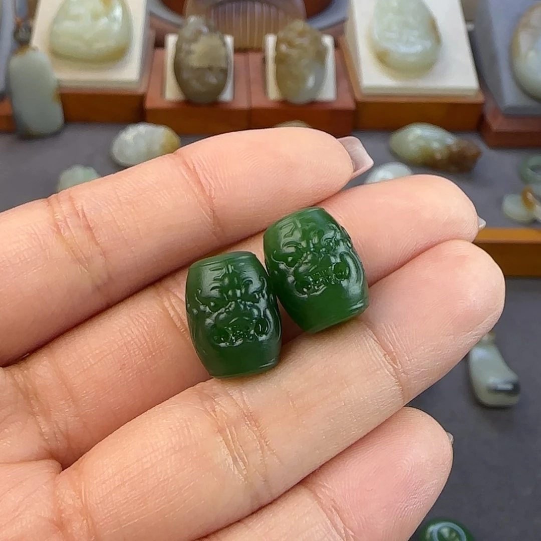 【闪购商品】定制和田玉守护喜乐