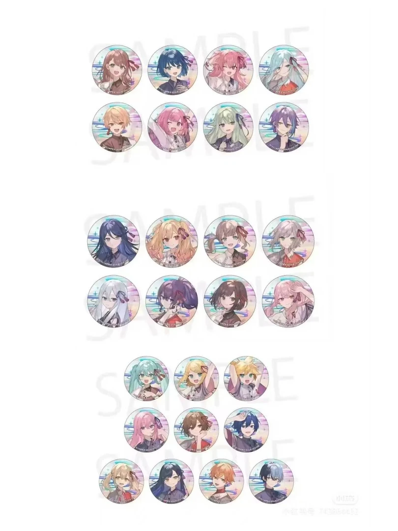 M【现货】 世界计划 初音未来 pjsk 和风 吧唧  【盲盒代拆】