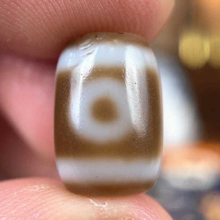 玛瑙/玉髓颈饰合金藏系地门两眼