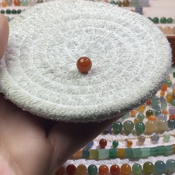 翡翠散珠未镶嵌定制翡翠卡9.2