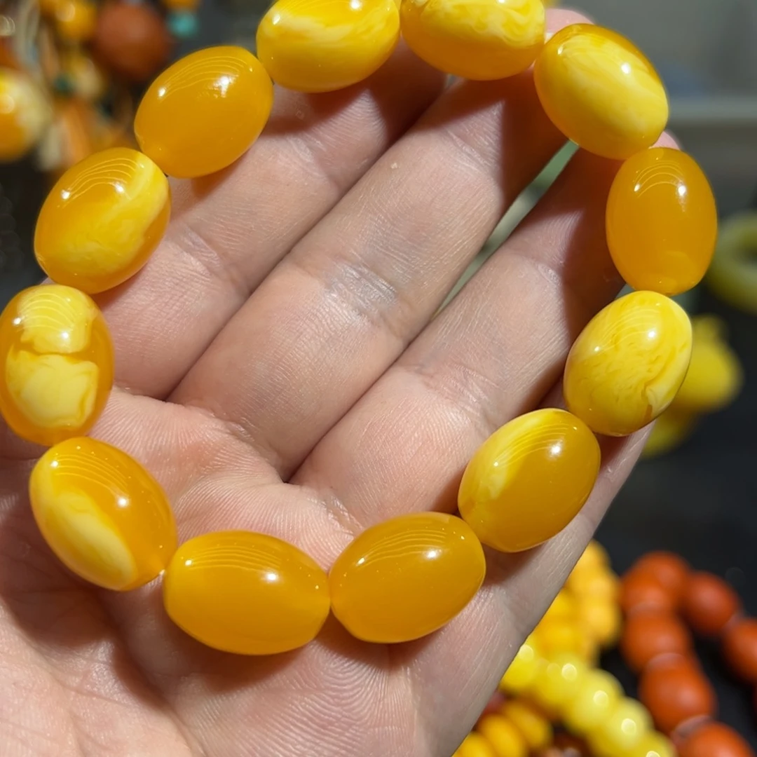 未镶嵌琥珀手链卡1.3➕