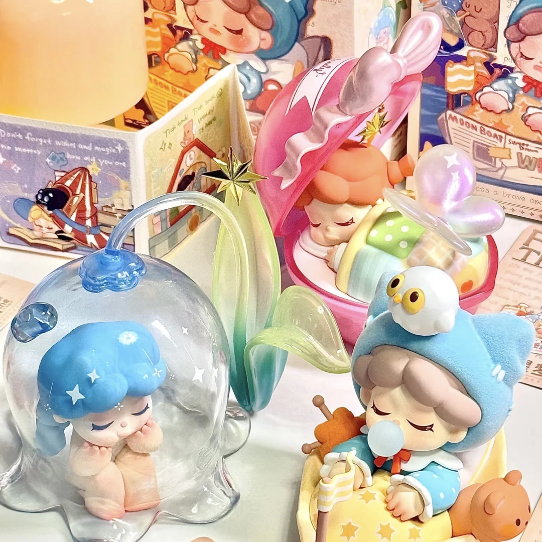 【拆盒】Wendy4代跟着月亮走系列盲盒