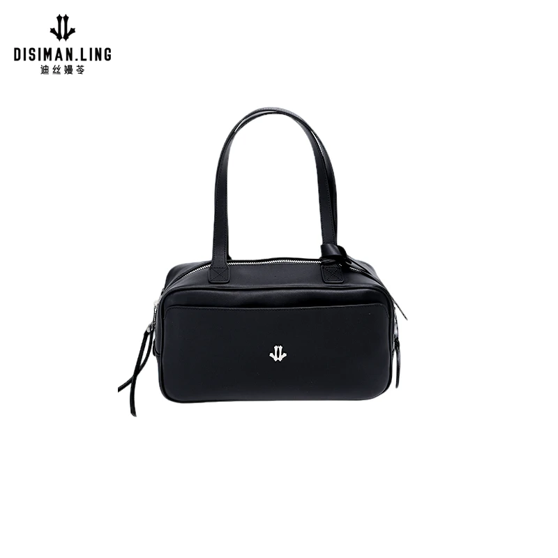 【迪丝嫚苓】黑色女包气质时尚轻奢女士百搭原创设计师小众优雅搭配