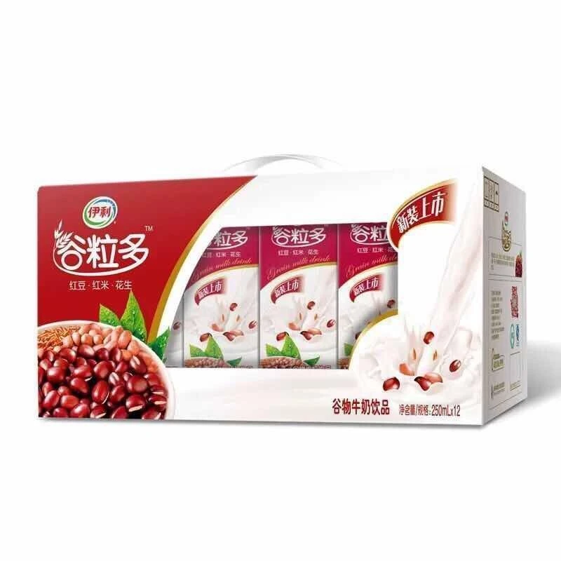 12月伊利谷粒多红谷牛奶整提（250ml*12盒）