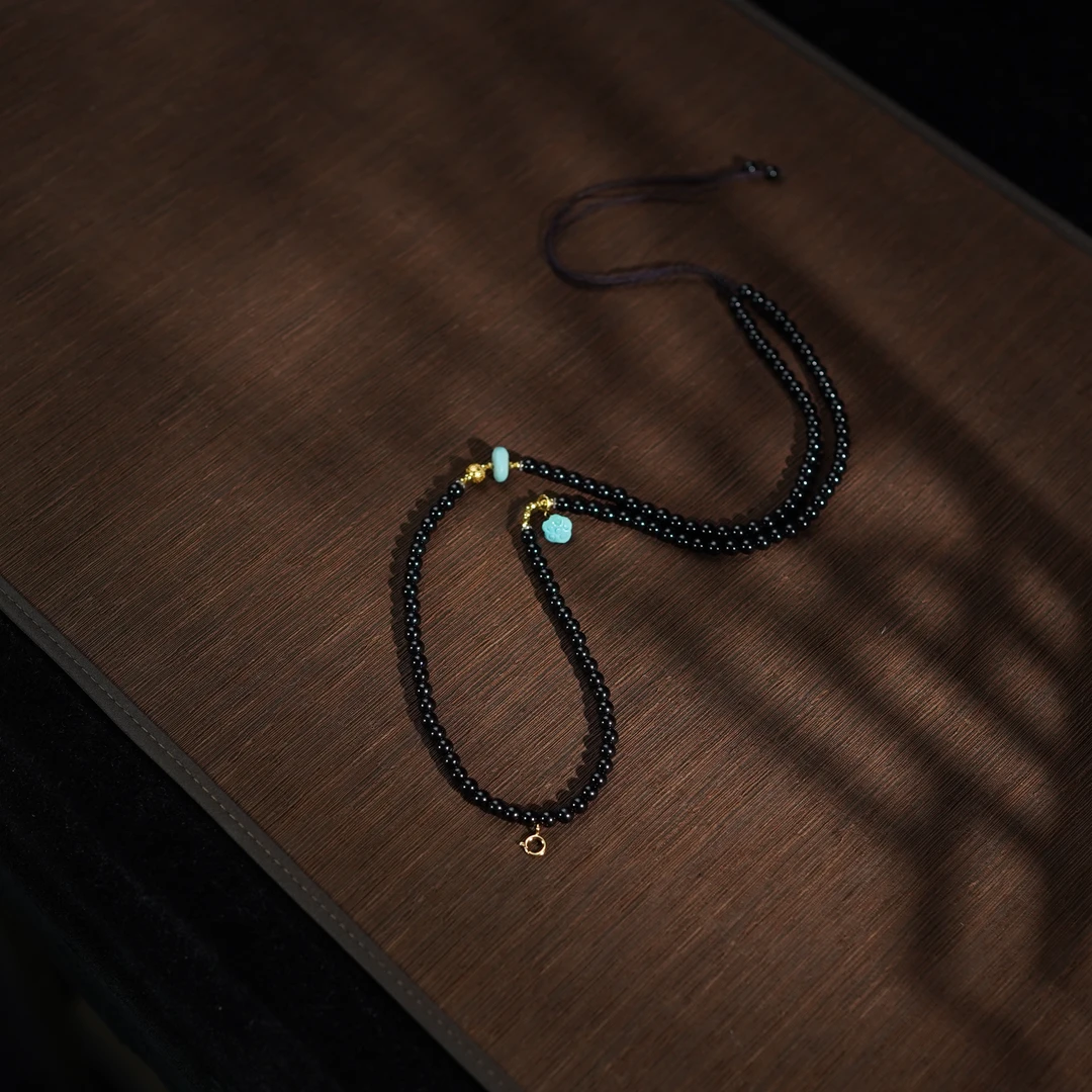 【瑞莱】碧玺*毛衣链*18k金镶嵌