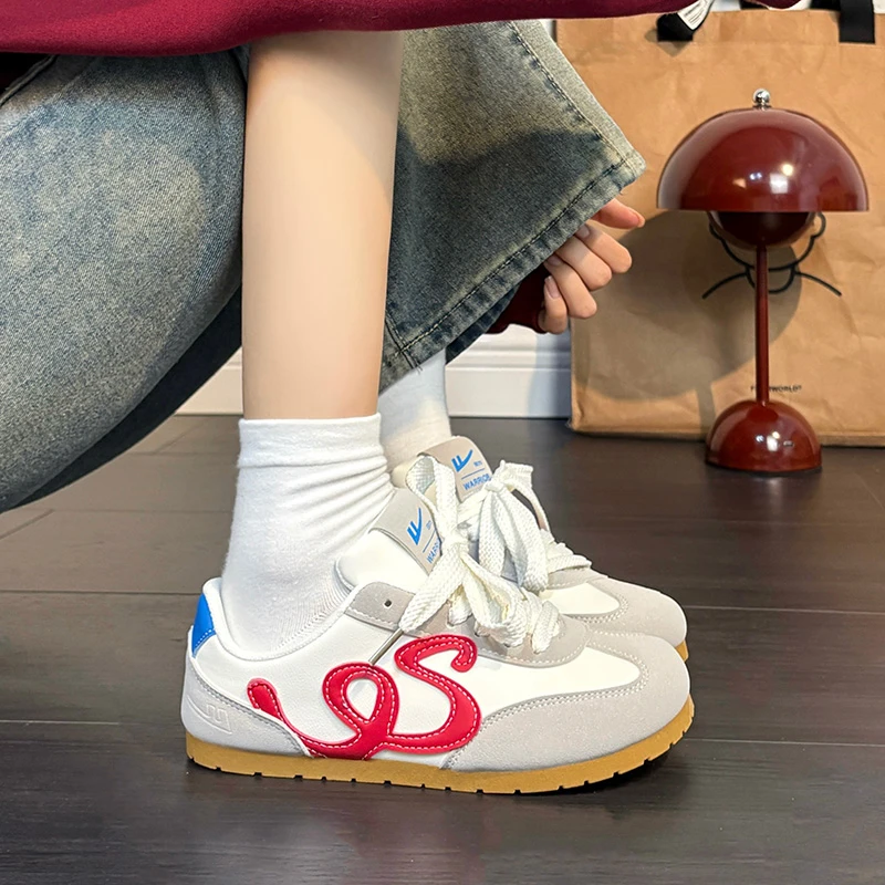 回力女款板鞋2025新款休闲百搭ins潮流时尚德训鞋轻便舒适学生鞋