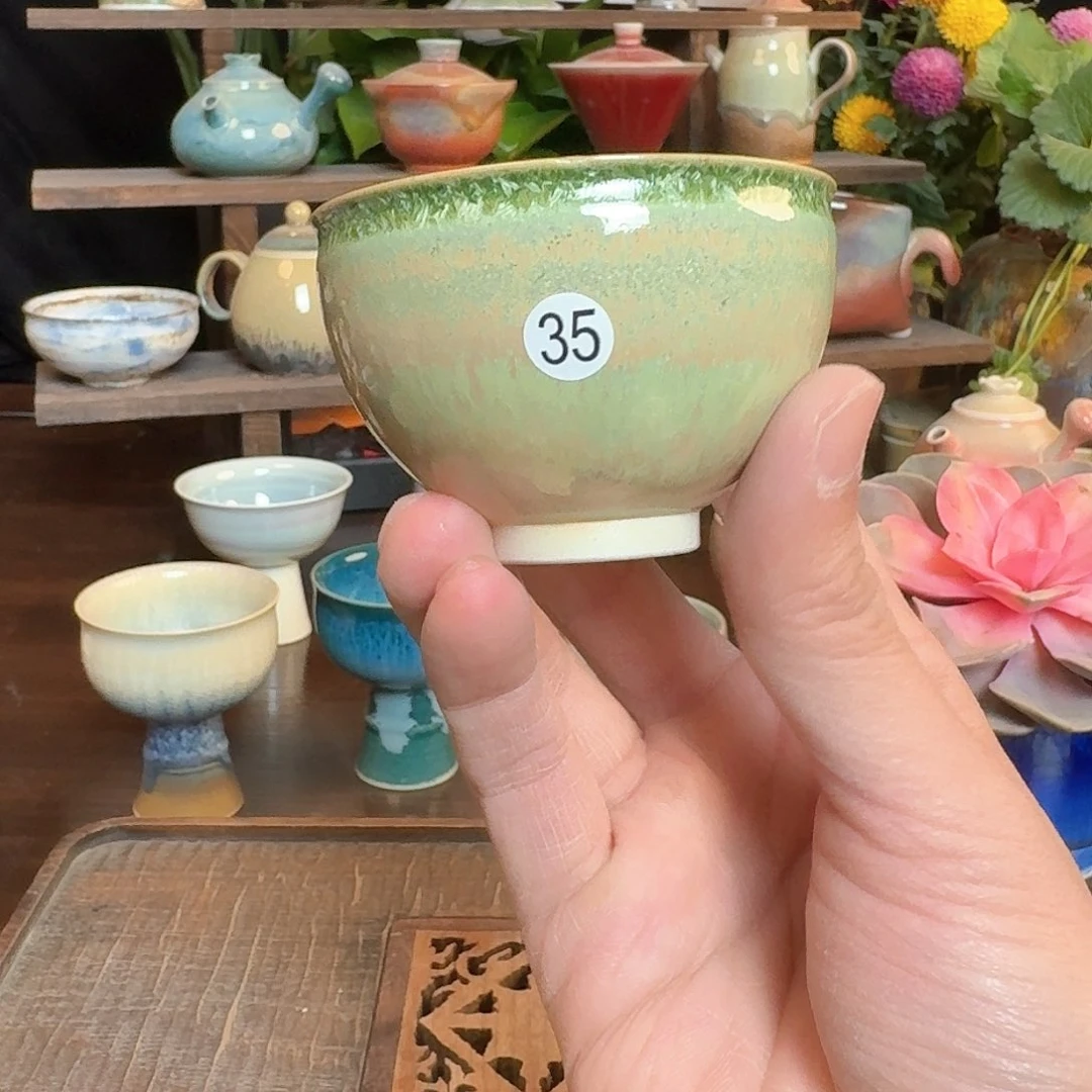 陶瓷手工茶具杯子35