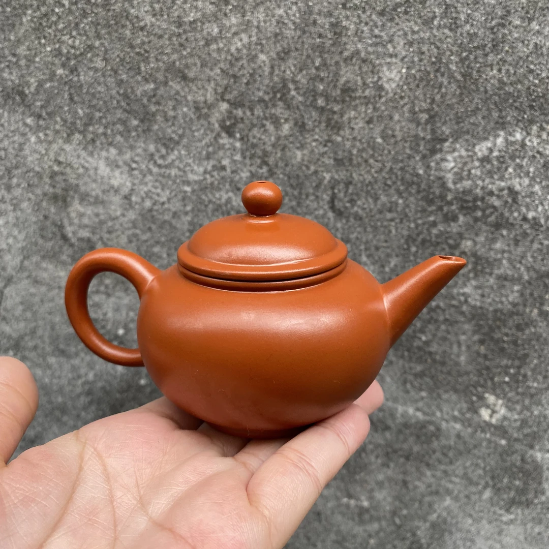 120毫升暮古水平壶朱泥球孔ZMZSM