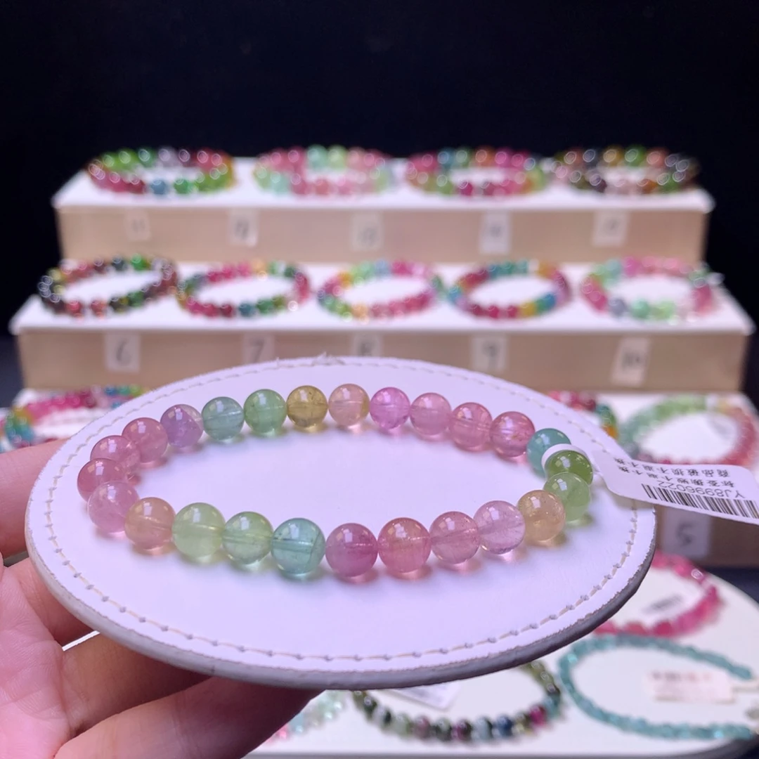 未镶嵌手链碧玺碧玺