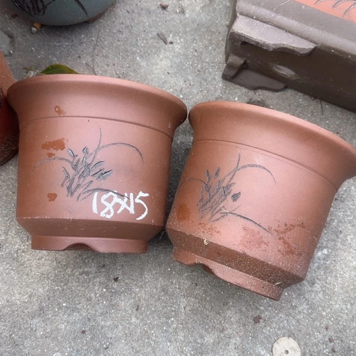 紫砂花盆特价清仓