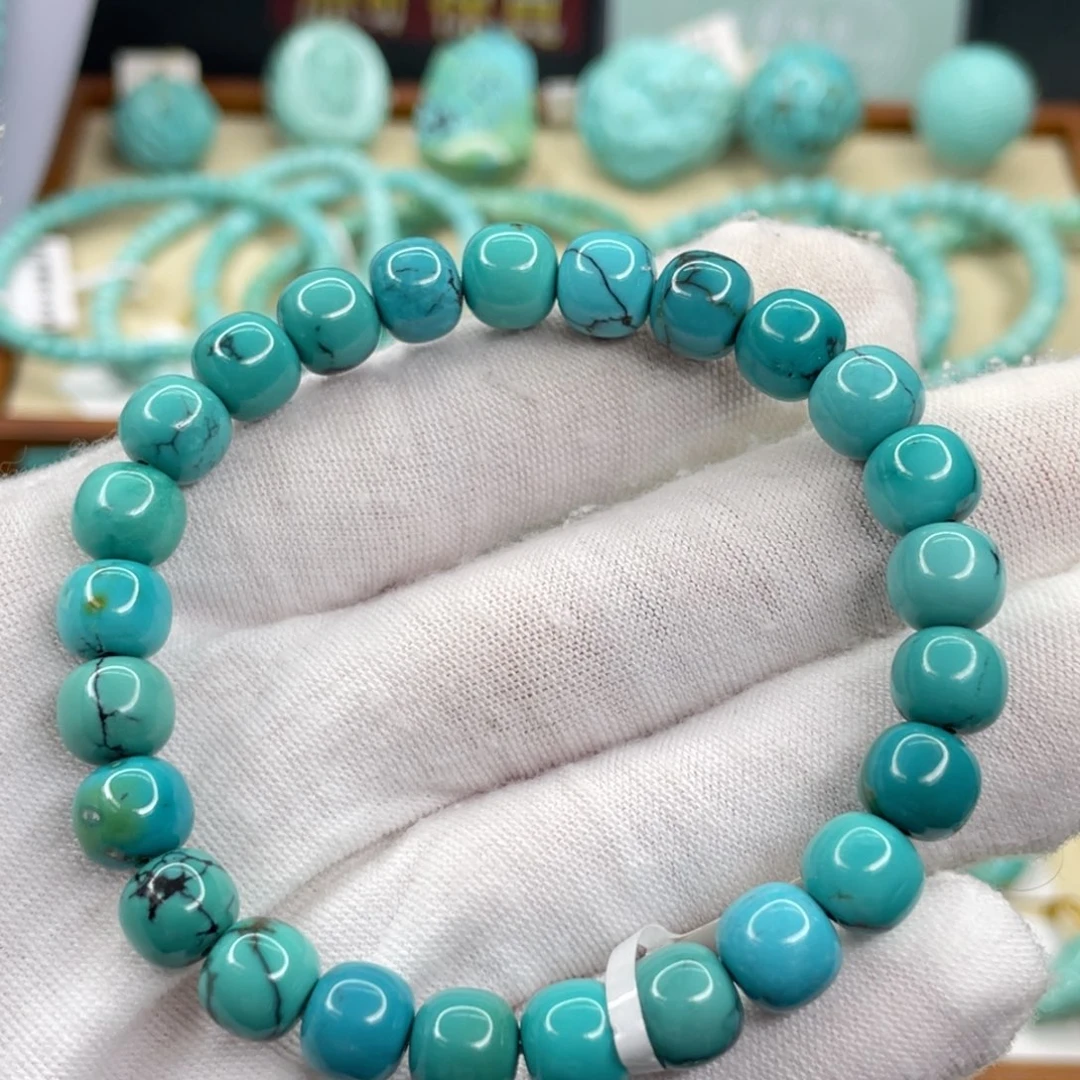 绿松石未镶嵌挂件