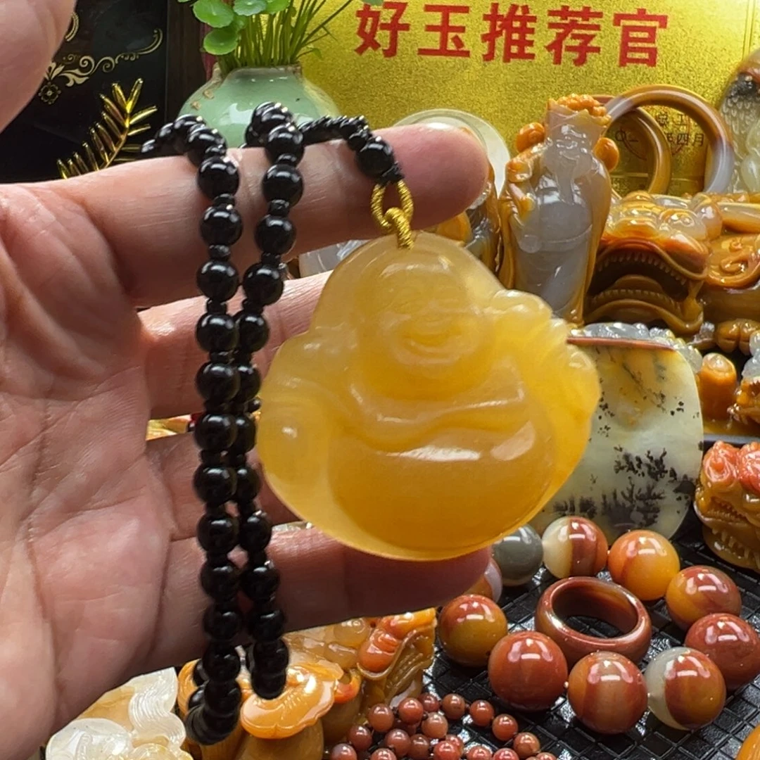 石英质玉未镶嵌颈饰