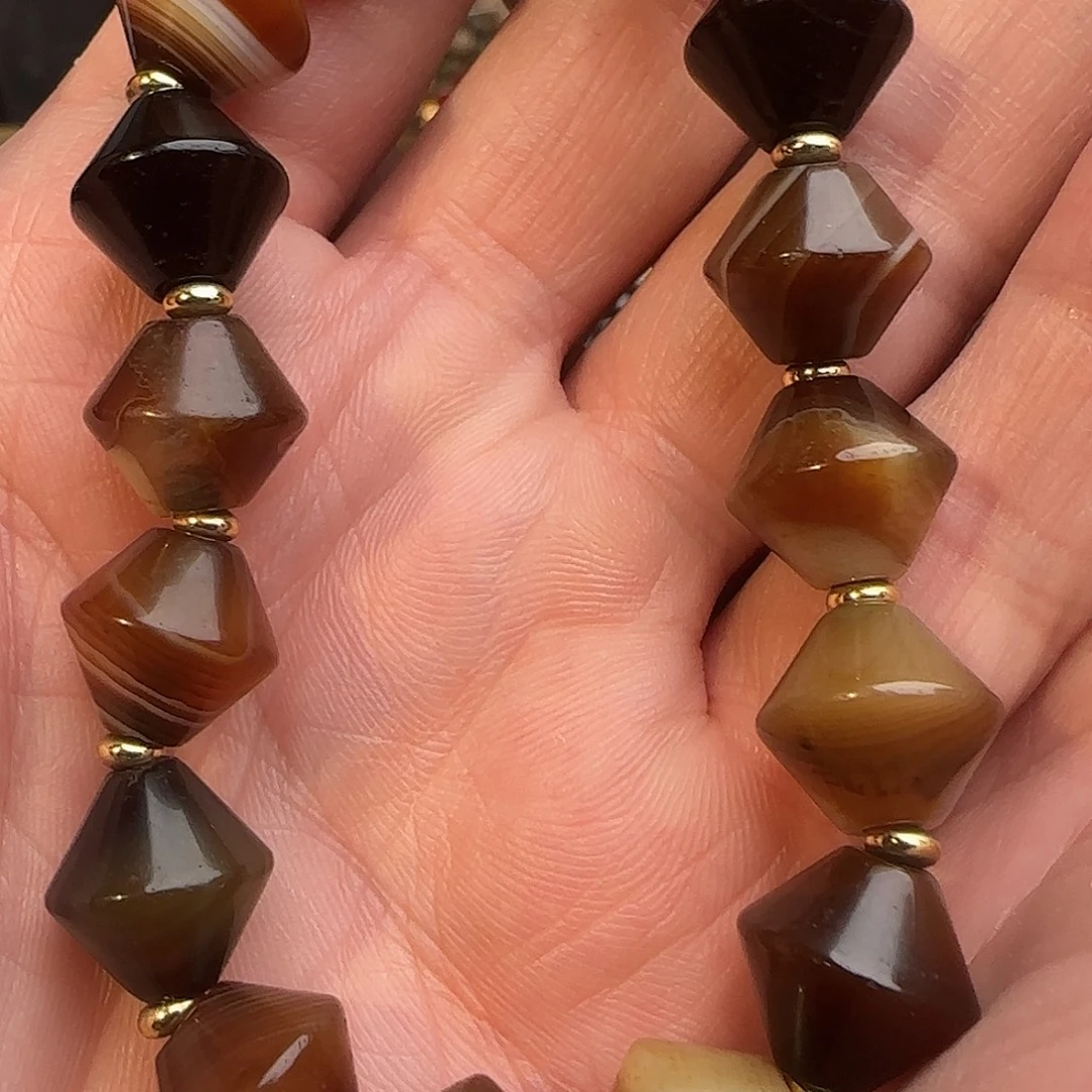 DIY玻璃糖化的飞碟珠12x10