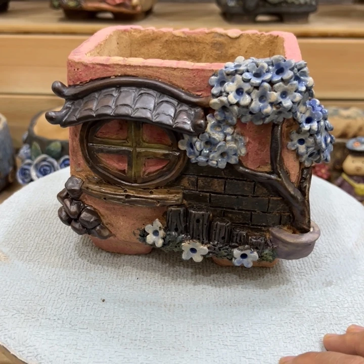 陶然多肉花盆百搭