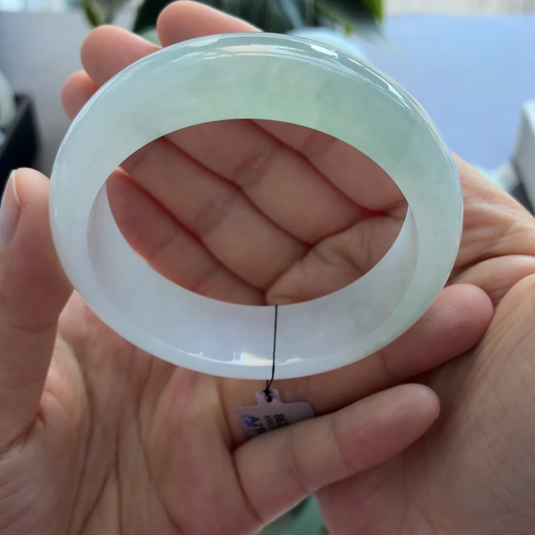 翡翠未镶嵌手镯天然