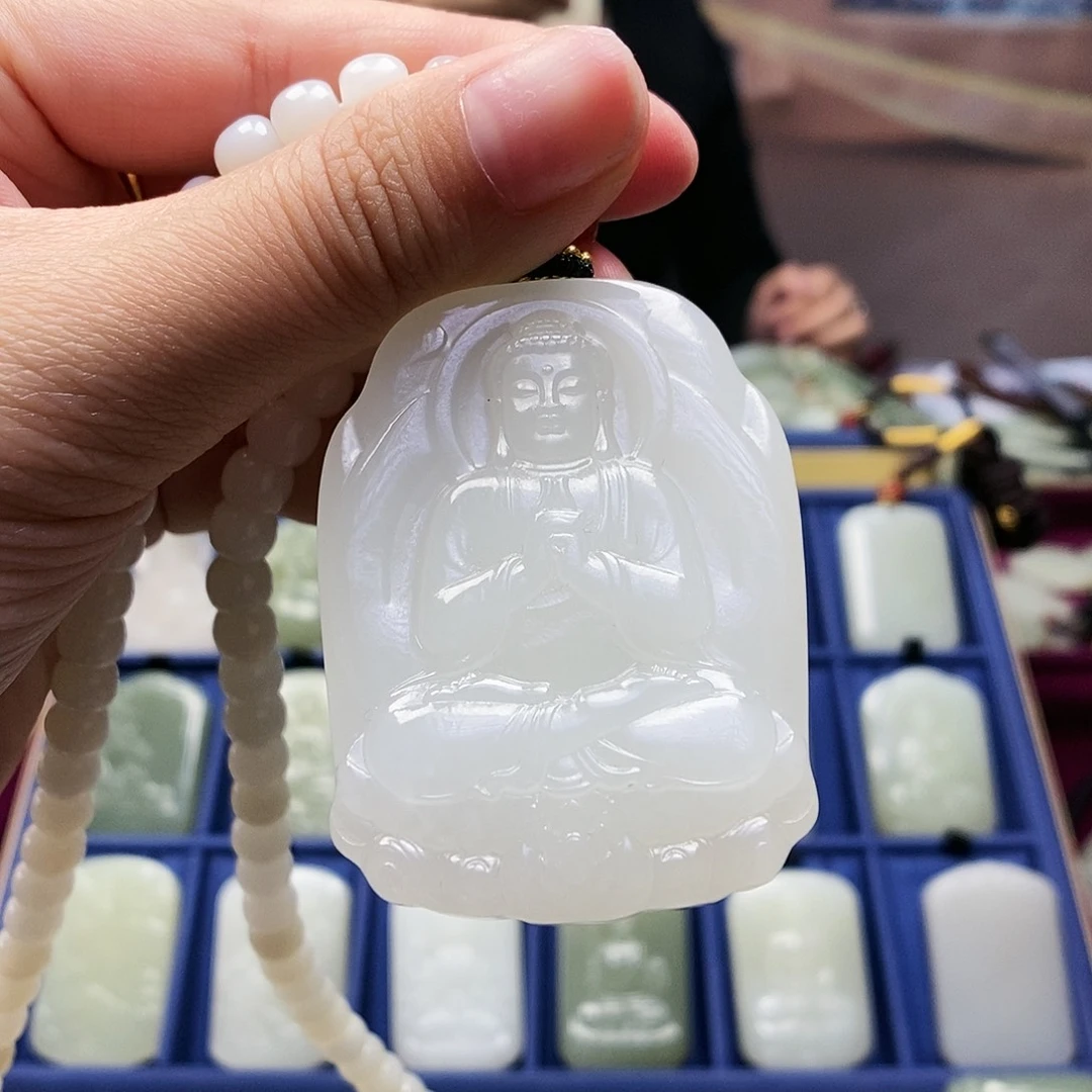 【闪购商品】和田玉颈饰未镶嵌创**际