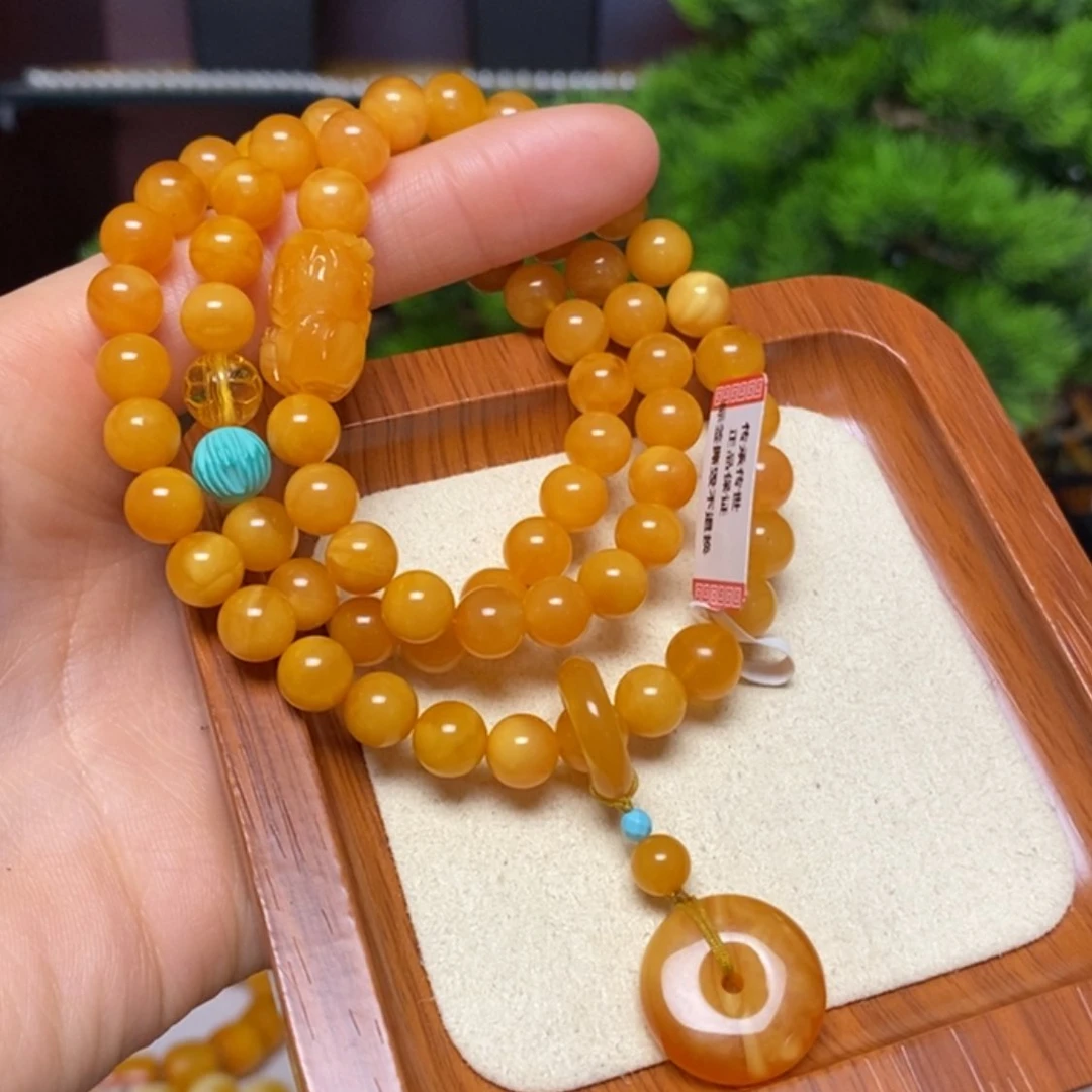 【闪购商品】手链蜜蜡未镶嵌手串