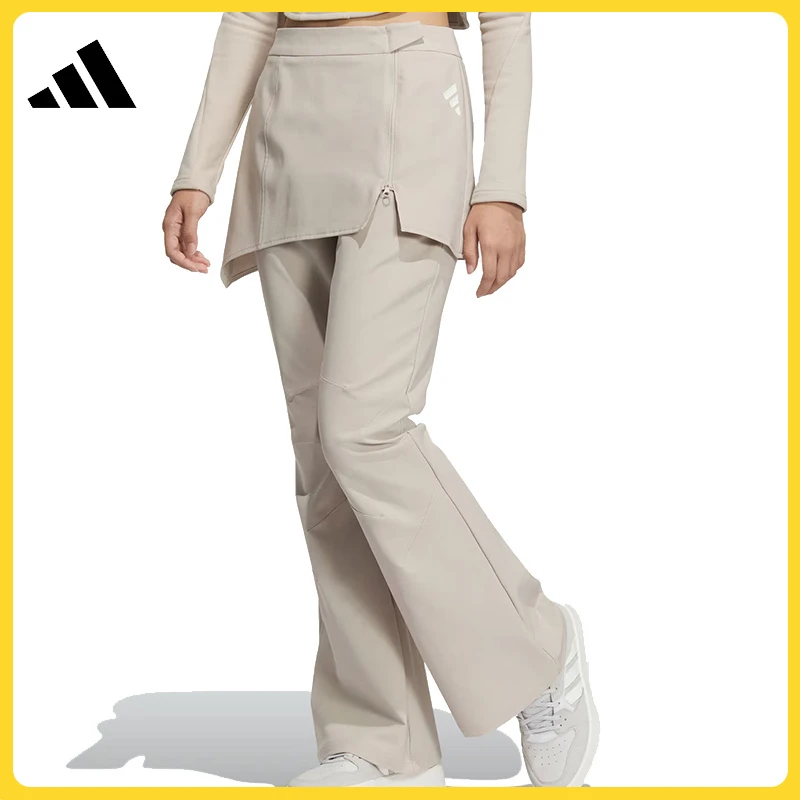 adidas阿迪达斯女子FUSTL W P WVPT3流光风梭织长裤JM6202