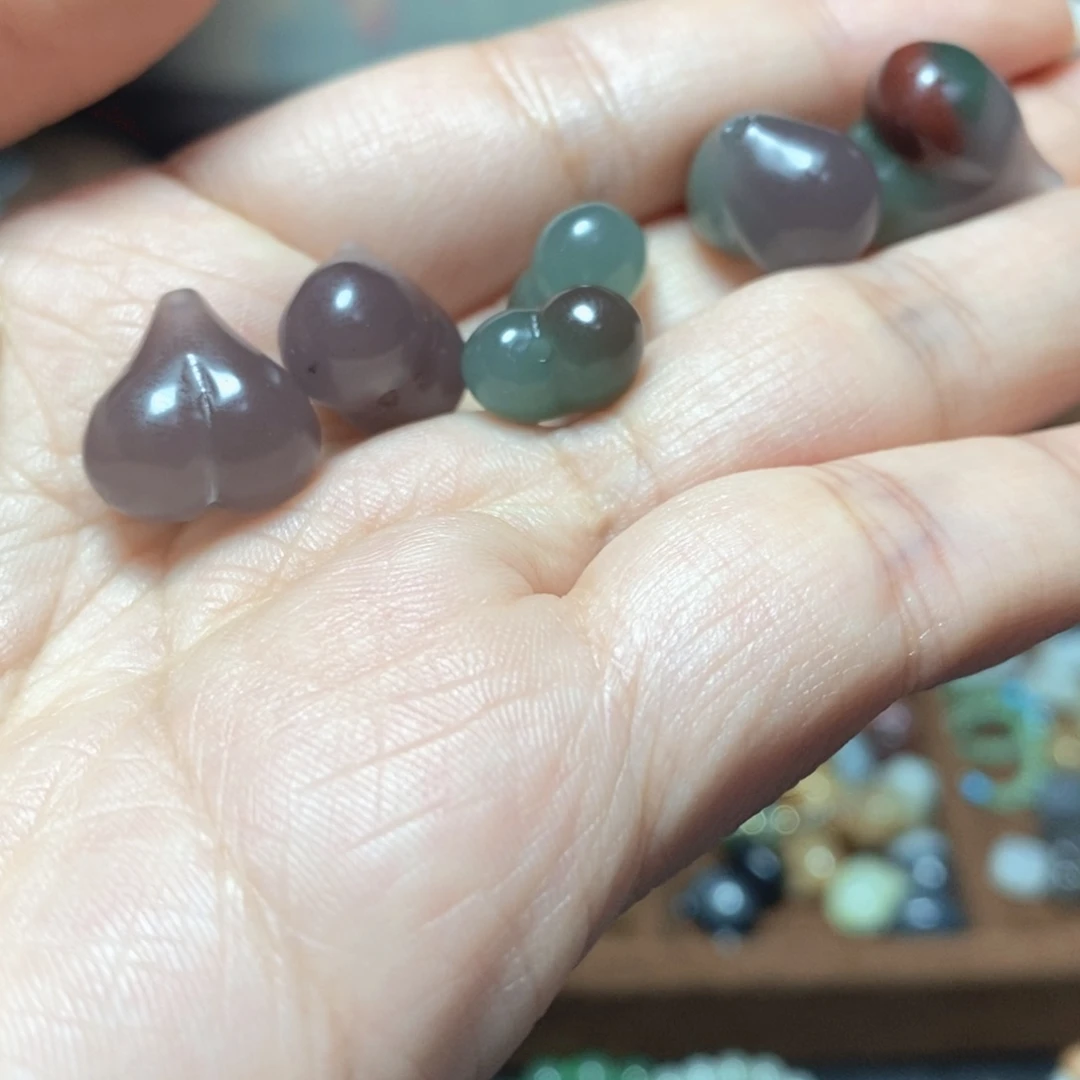 未镶嵌手串玛瑙/玉髓屁桃