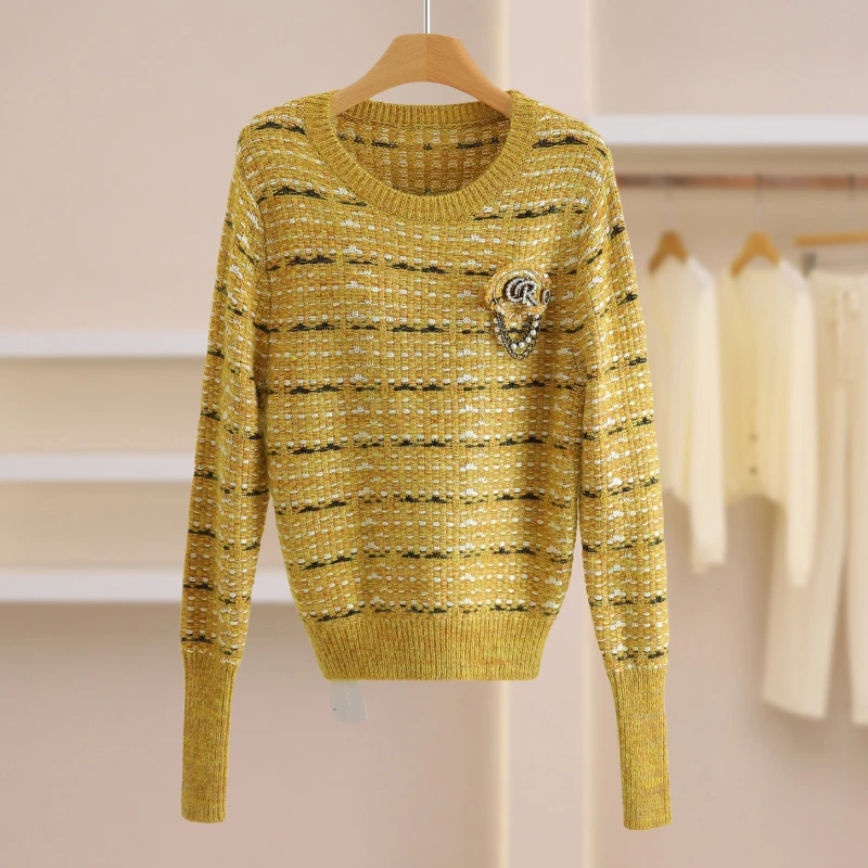 B3634-【25年琳家秋冬新款】时尚百搭毛衣#ZCR58M007