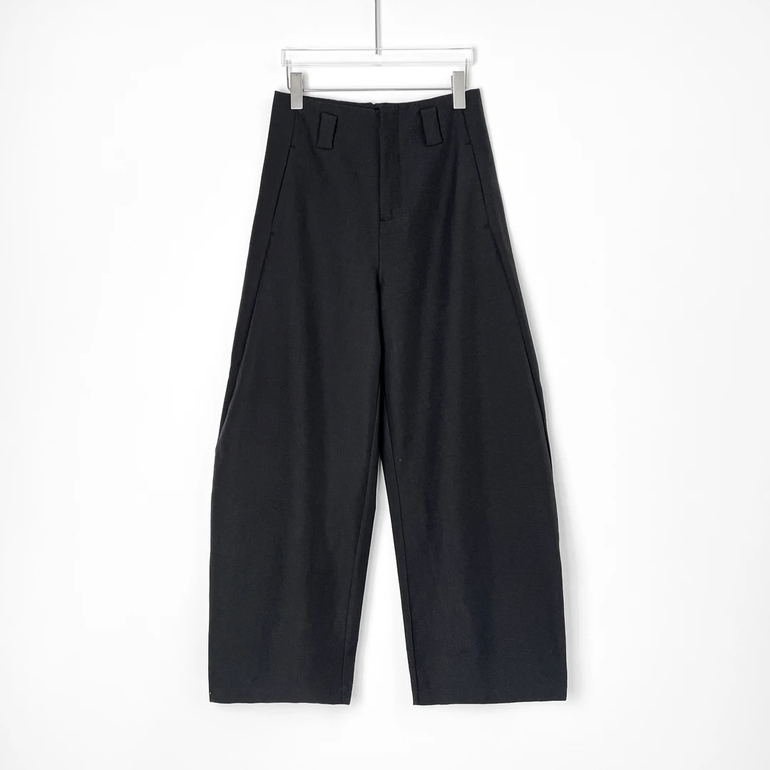 【2号店】“老钱弯刀裤”宽松挺恬显瘦镰刀休闲裤 Z3613