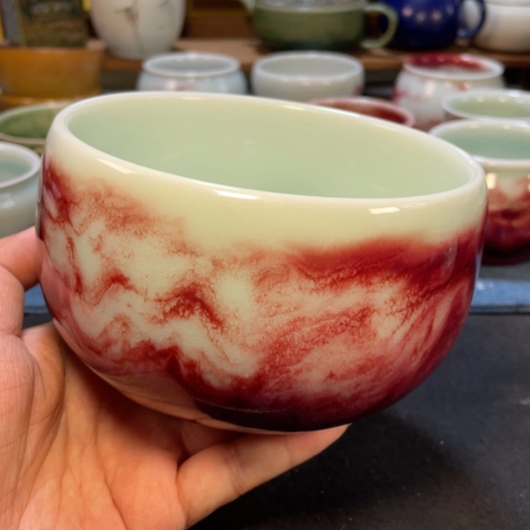 【闪购商品】摆件钧瓷玉石釉手工洗