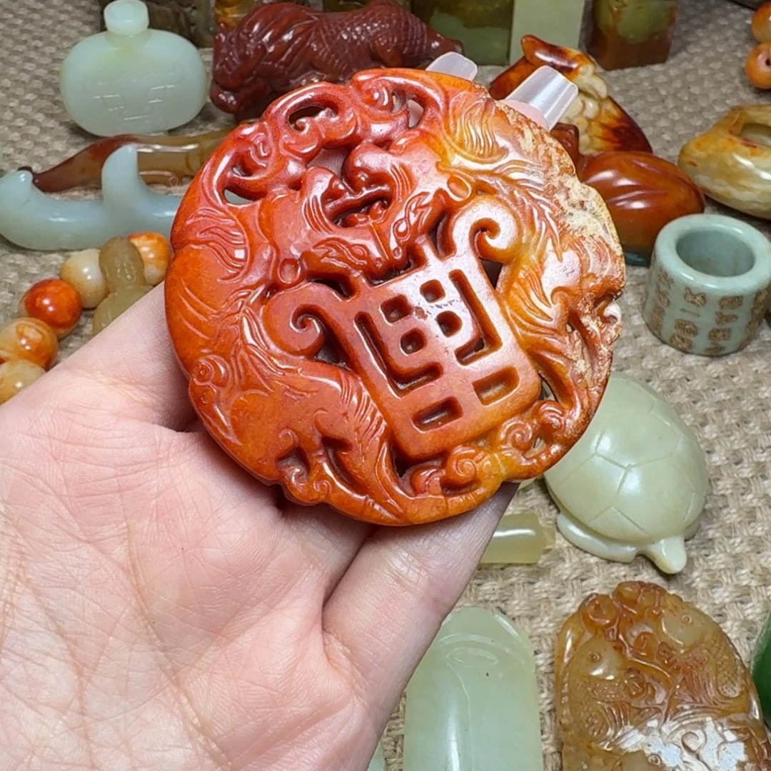 吊坠白玉菩提挂件