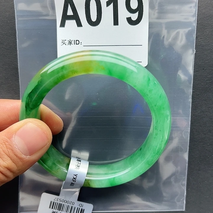 石英质玉未镶嵌手镯58.4-019
