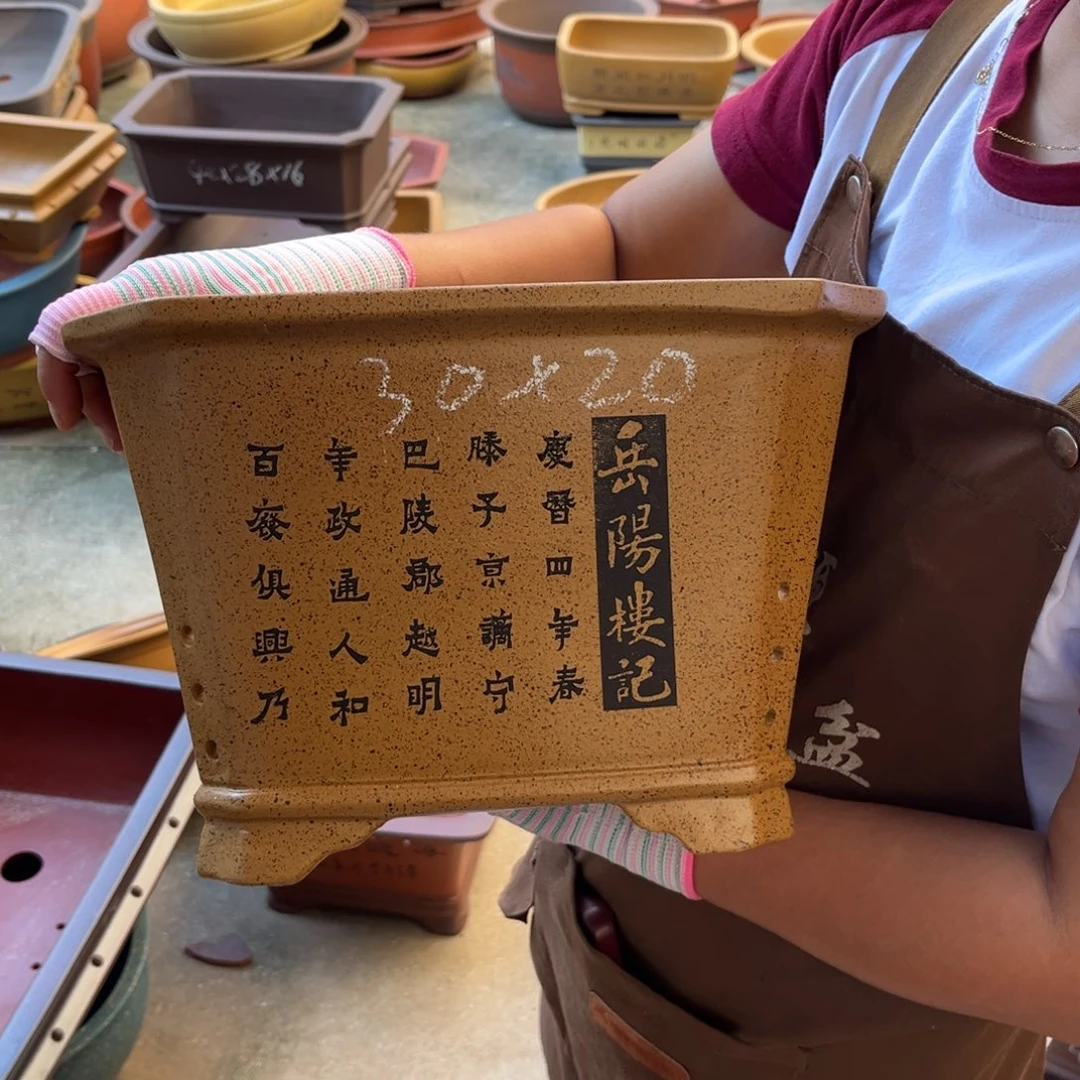 紫砂花盆盆景艺术
