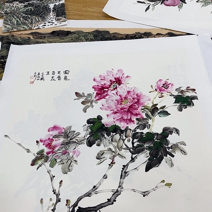 姜奇老师花鸟作品68×68