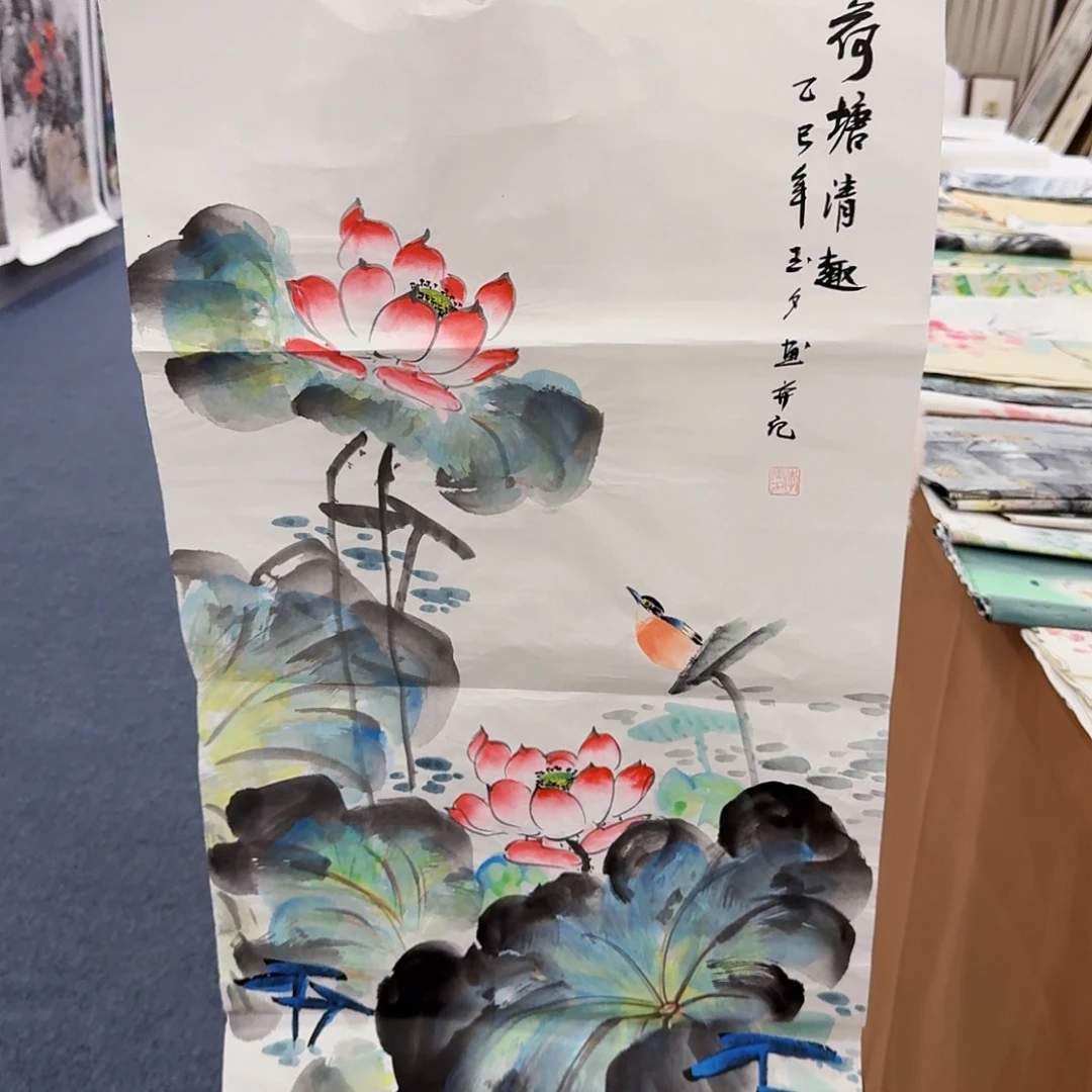 国画事事如意万事如意万事