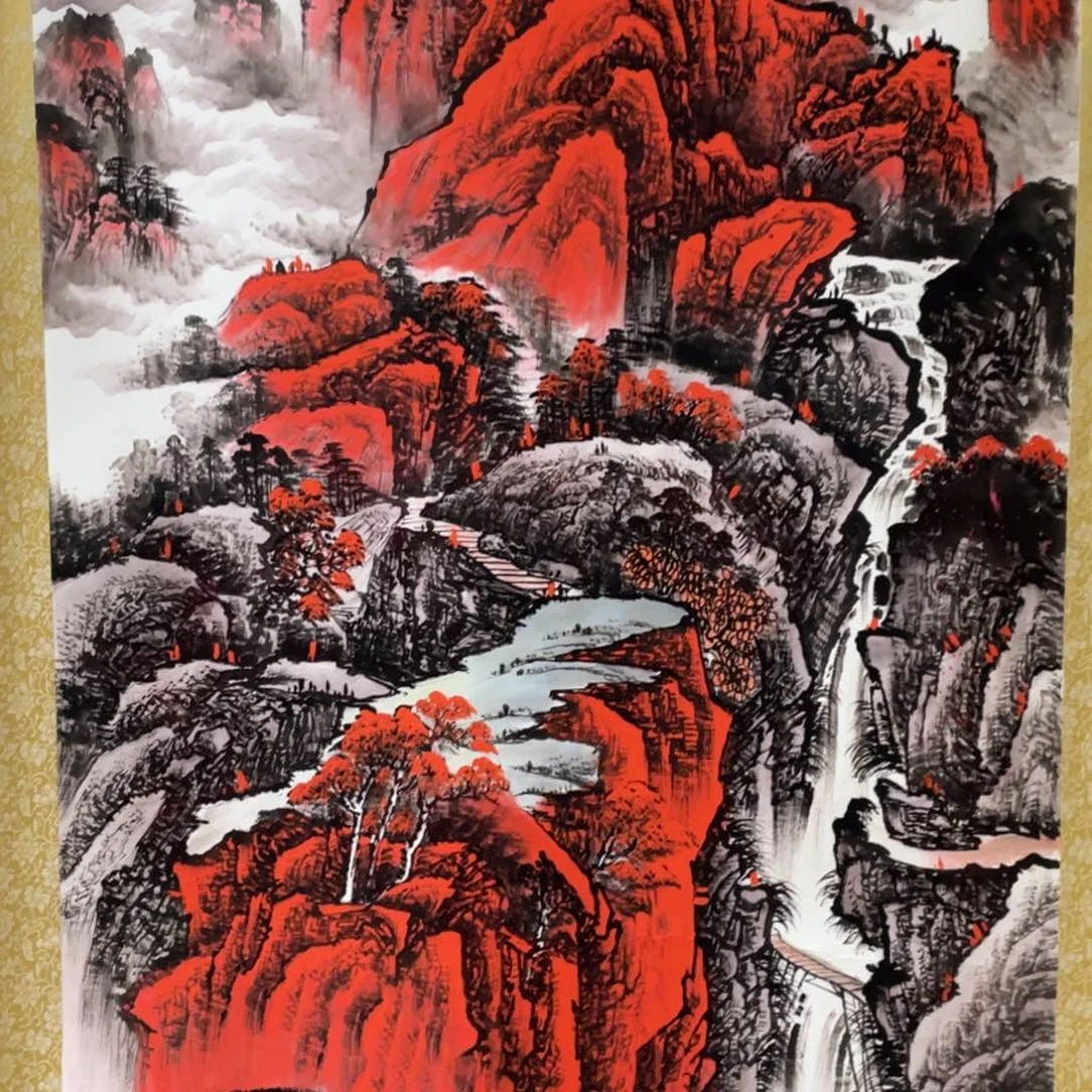 国画老师手笔手绘作品图N
