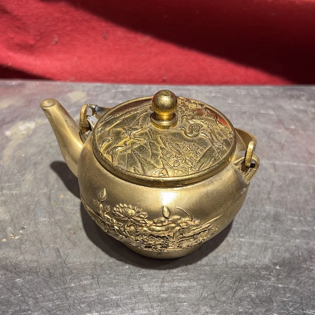 小***?微瑕疵黄铜摆件工艺品
