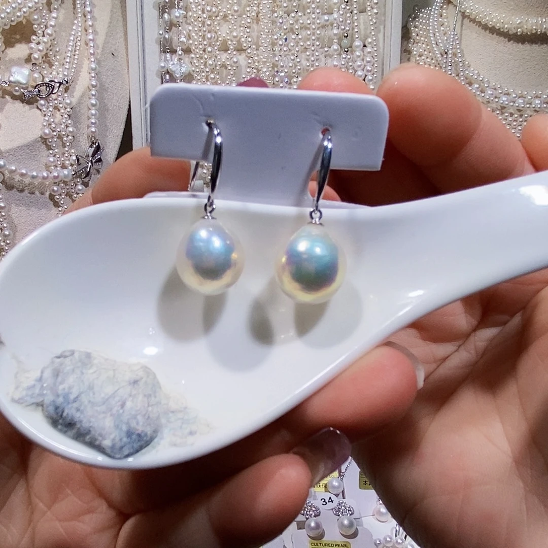 非金属925银纯银耳勾