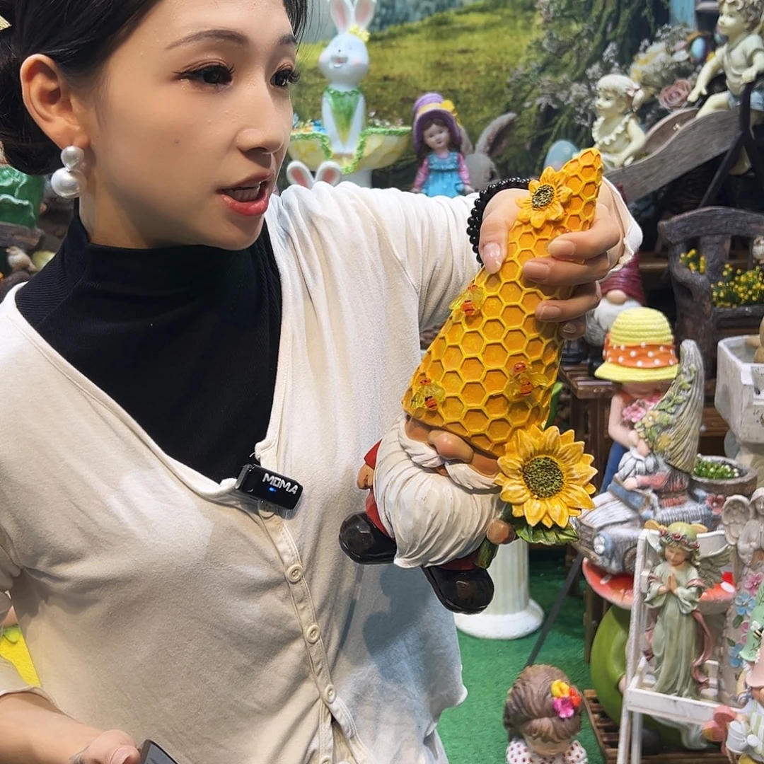 花园摆件红红火火